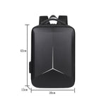 Zaino rigido 15.6-16.6" con porte USB e Type-C