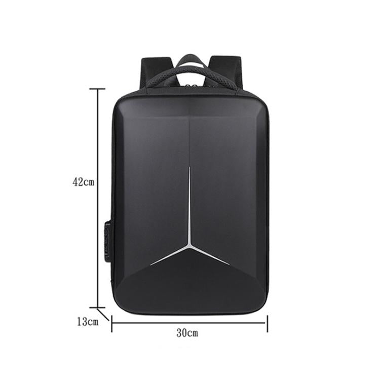 Zaino rigido 15.6-16.6" con porte USB e Type-C