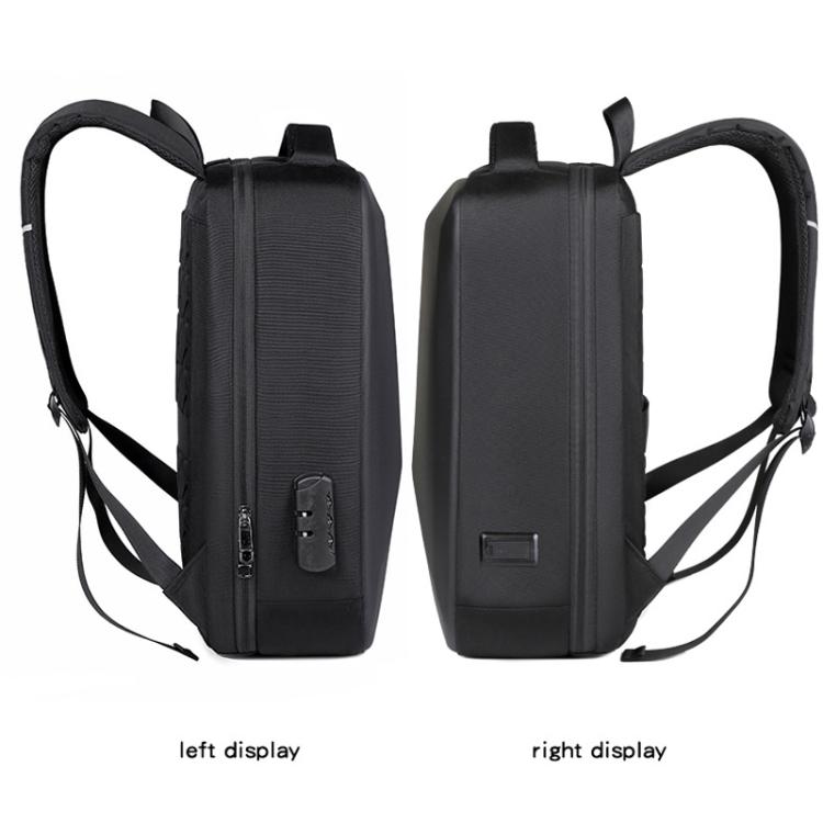 Zaino rigido 15.6-16.6" con porte USB e Type-C