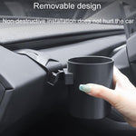 Portabicchieri da cruscotto per Tesla Model 3, accessorio per riporre tazze.