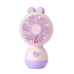 Ventilatore portatile ricaricabile coniglietto per bambini