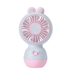 Ventilatore portatile ricaricabile coniglietto per bambini
