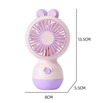 Ventilatore portatile ricaricabile coniglietto per bambini