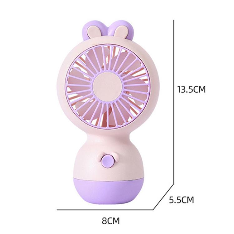 Ventilatore portatile ricaricabile coniglietto per bambini