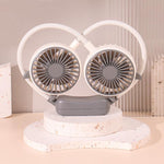Mini ventilatore da collo pieghevole USB ricaricabile