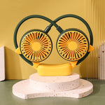Mini ventilatore da collo pieghevole USB ricaricabile