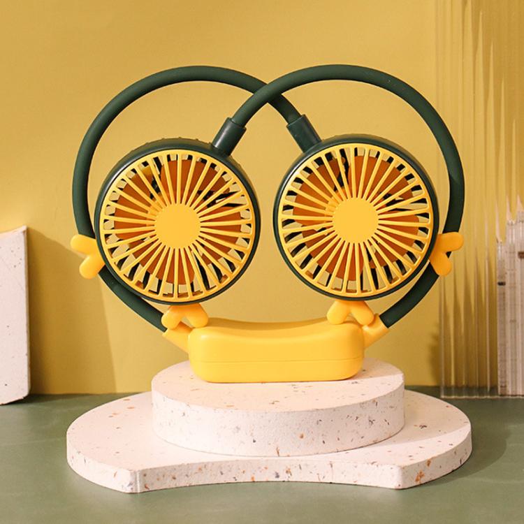 Mini ventilatore da collo pieghevole USB ricaricabile