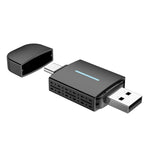 Autoradio cablata a doppia porta CarPlay/Android 2 in 1 convertibile in box wireless, CarPlay/Android 2 in 1
