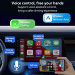 Autoradio cablata a doppia porta CarPlay/Android 2 in 1 convertibile in box wireless, CarPlay/Android 2 in 1