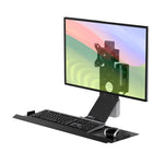 Monitor Bracket Industrial Equipment Cabinet Wall Mount All-In-One Stand Mouse Keyboard Bracket, WKS-1 21x60cm Tray Silver, WKS-1 21x60cm Tray Black, WKS-2 21x60cm Tray Silver, WKS-2 21x60cm Tray Black