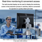 Monitor Bracket Industrial Equipment Cabinet Wall Mount All-In-One Stand Mouse Keyboard Bracket, WKS-1 21x60cm Tray Silver, WKS-1 21x60cm Tray Black, WKS-2 21x60cm Tray Silver, WKS-2 21x60cm Tray Black