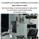 Monitor Bracket Industrial Equipment Cabinet Wall Mount All-In-One Stand Mouse Keyboard Bracket, WKS-1 21x60cm Tray Silver, WKS-1 21x60cm Tray Black, WKS-2 21x60cm Tray Silver, WKS-2 21x60cm Tray Black