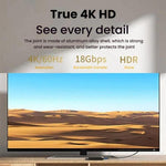 VegGieg V2.0 4K60Hz TV Set-Top Box Computer Monitor Projection HDMI Video Connection Cable, 1.5m, 2m, 3m, 5m