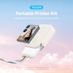 Stampante fotografica portatile TELESIN con custodia magnetica