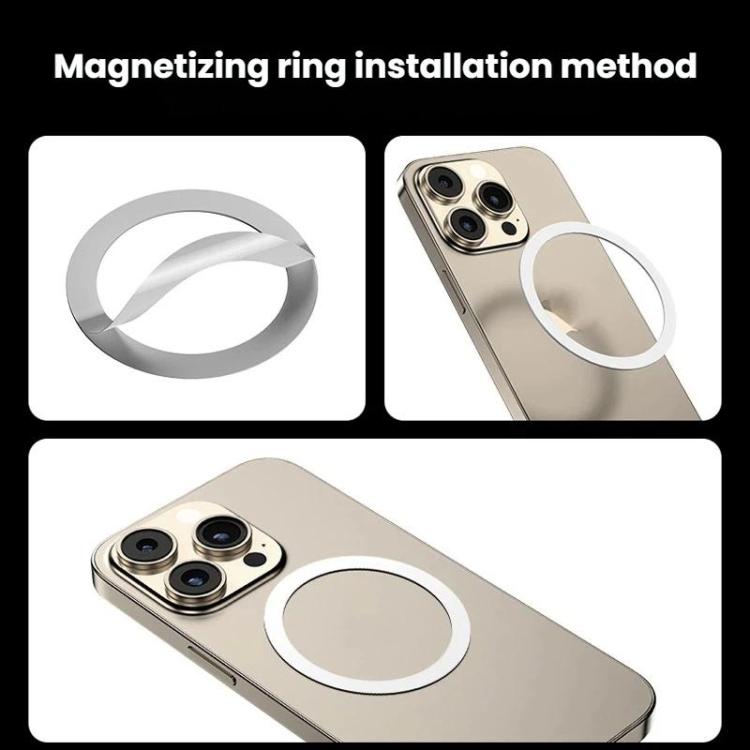 Supporto magnetico stabile e anti-vibrazione per telefono da appendere alla bocchetta dell'aria dell'auto., FG-05
