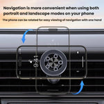 Supporto magnetico stabile e anti-vibrazione per telefono da appendere alla bocchetta dell'aria dell'auto., FG-05