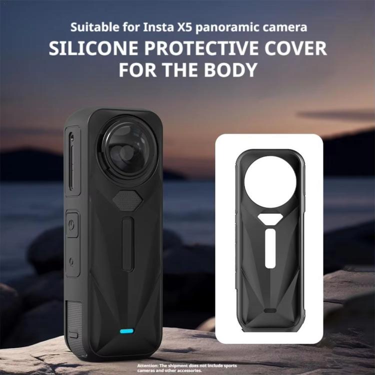 Custodia in silicone per fotocamera Insta360 X5