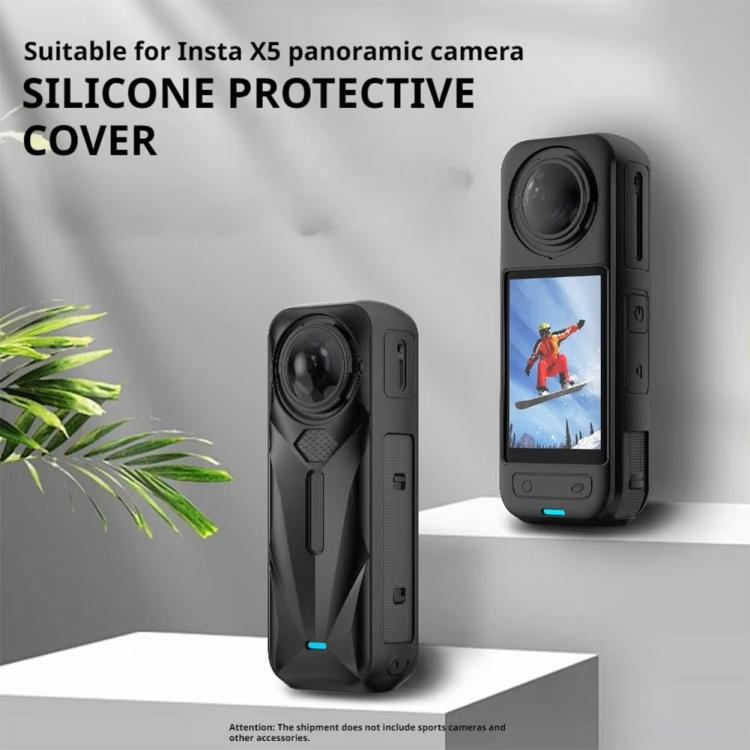 Custodia in silicone per fotocamera Insta360 X5
