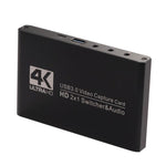 Scheda acquisizione video HD USB 3.0 con ingresso e uscita 4K