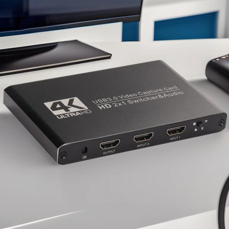 Scheda acquisizione video HD USB 3.0 con ingresso e uscita 4K