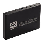 Scheda acquisizione video HD USB 3.0 con ingresso e uscita 4K