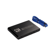 Scheda di acquisizione video HD USB 3.0, videocamera 4K, box per registrazione live di videogiochi su computer.