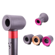 For Dyson Airwrap HS01/HS05 Styler Anti-scalding Adapter Converting to Hair Dryer, Rose Red, With Diffuser Gray
