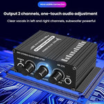 Mini amplificatore per autoradio e impianto stereo domestico, AK270, AK270 With DC Line