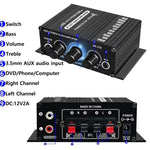 Mini amplificatore per autoradio e impianto stereo domestico, AK270, AK270 With DC Line