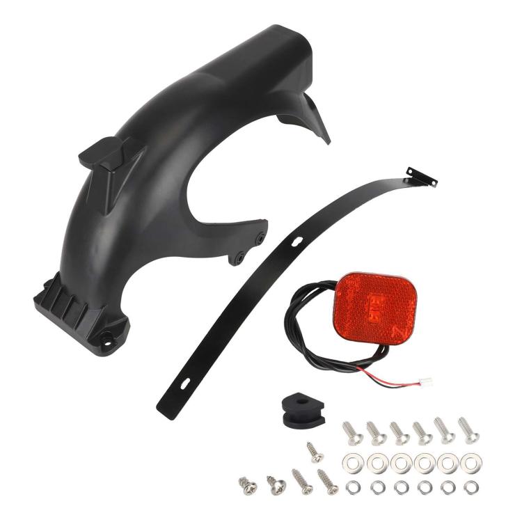Accessori per il monopattino elettrico Ninebot Max G2, Rear Fender With Hook+Tail Light+Metal Clamp, Rear Fender With Hook+Metal Clamp, Rear Fender With Hook, Rear Fender