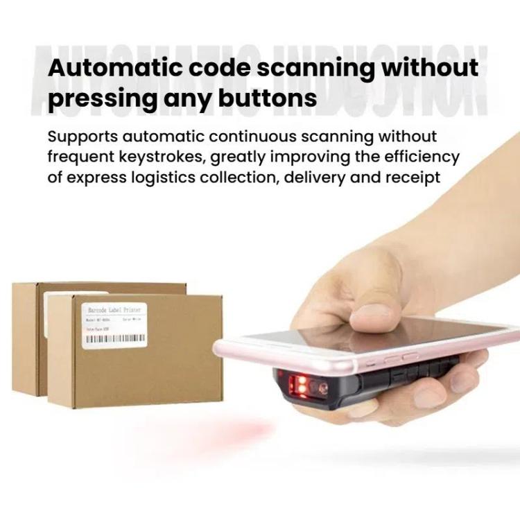 Cell Phone Back Clip Portable Wireless Bluetooth Scanner, E800