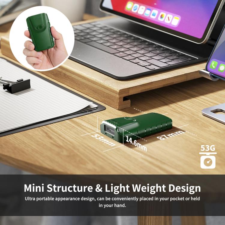 Cell Phone Back Clip Portable 1D Code Wireless Bluetooth Scanner, E740