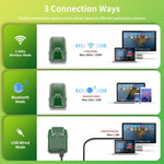 Cell Phone Back Clip Portable 1D Code Wireless Bluetooth Scanner, E740