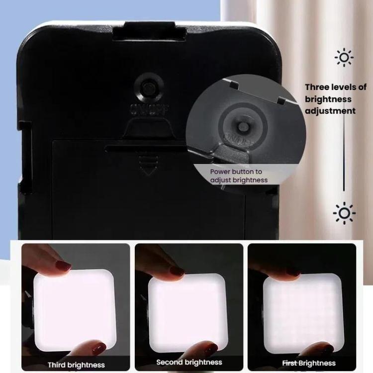 Kit illuminazione streaming 49 LED con treppiede e microfono