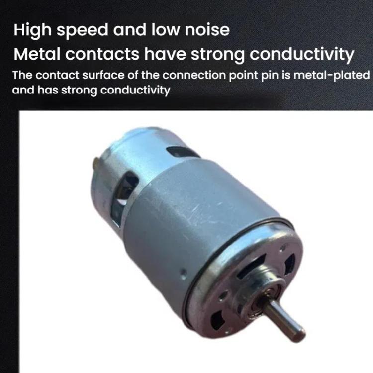 775 Micromotore Attrezzi da giardino Pompa dell'acqua ad alta pressione Pompa dell'aria Attrezzatura Ventilatore Motore CC, 12V 3000RPM, 12V 6000RPM, 12V 12000RPM, 24V 12000RPM