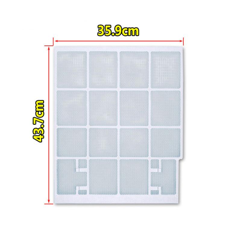 Rete filtrante di ricambio per unità interne a parete Midea da 1/1,5/2 HP, 29x27.5cm, 34.5x27.5cm, 32x27.5cm, 25.3x28cm, 30x29cm, 29.7x28cm, 37.7x29.4cm, 37.5x33cm, 28.2x26.5cm, 30.2x28cm, 35.9x43.7cm, 32.5x32cm, 30x32cm, 27x26.5cm, 28.5x25cm, 32.5x28c...