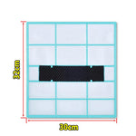 Rete filtrante di ricambio per unità interne a parete Midea da 1/1,5/2 HP, 29x27.5cm, 34.5x27.5cm, 32x27.5cm, 25.3x28cm, 30x29cm, 29.7x28cm, 37.7x29.4cm, 37.5x33cm, 28.2x26.5cm, 30.2x28cm, 35.9x43.7cm, 32.5x32cm, 30x32cm, 27x26.5cm, 28.5x25cm, 32.5x28c...