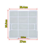 Rete filtrante di ricambio per unità interne a parete Midea da 1/1,5/2 HP, 29x27.5cm, 34.5x27.5cm, 32x27.5cm, 25.3x28cm, 30x29cm, 29.7x28cm, 37.7x29.4cm, 37.5x33cm, 28.2x26.5cm, 30.2x28cm, 35.9x43.7cm, 32.5x32cm, 30x32cm, 27x26.5cm, 28.5x25cm, 32.5x28c...