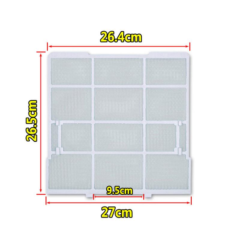 Rete filtrante di ricambio per unità interne a parete Midea da 1/1,5/2 HP, 29x27.5cm, 34.5x27.5cm, 32x27.5cm, 25.3x28cm, 30x29cm, 29.7x28cm, 37.7x29.4cm, 37.5x33cm, 28.2x26.5cm, 30.2x28cm, 35.9x43.7cm, 32.5x32cm, 30x32cm, 27x26.5cm, 28.5x25cm, 32.5x28c...