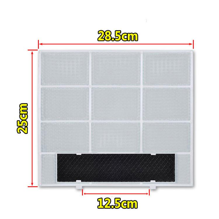 Rete filtrante di ricambio per unità interne a parete Midea da 1/1,5/2 HP, 29x27.5cm, 34.5x27.5cm, 32x27.5cm, 25.3x28cm, 30x29cm, 29.7x28cm, 37.7x29.4cm, 37.5x33cm, 28.2x26.5cm, 30.2x28cm, 35.9x43.7cm, 32.5x32cm, 30x32cm, 27x26.5cm, 28.5x25cm, 32.5x28c...