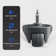 Accessori per la ruota di guida universale della spazzatrice NARWAL J4 Smart Sweeper, Without Stand, With Stand