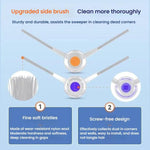 Accessori per robot aspirapolvere, For NARWAL Xiaoyao 001 / Light Dust Collection Edition 1pair Side Brushes, For NARWAL Xiaoyao 001 Max 1pair Side Brushes, For NARWAL Xiaoyao 001 / J4 / J4 Lite / J3 / J2 / J1 Gray Rag                                  ...