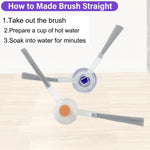 Accessori per robot aspirapolvere, For NARWAL Xiaoyao 001 / Light Dust Collection Edition 1pair Side Brushes, For NARWAL Xiaoyao 001 Max 1pair Side Brushes, For NARWAL Xiaoyao 001 / J4 / J4 Lite / J3 / J2 / J1 Gray Rag                                  ...