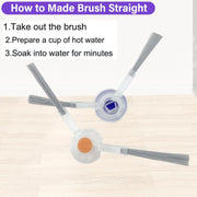 Accessori per robot aspirapolvere, For NARWAL Xiaoyao 001 / Light Dust Collection Edition 1pair Side Brushes, For NARWAL Xiaoyao 001 Max 1pair Side Brushes, For NARWAL Xiaoyao 001 / J4 / J4 Lite / J3 / J2 / J1 Gray Rag                                  ...