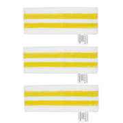 For Karcher Easyfix SC1 SC2 SC3 SC4 SC5 SV7 Steam Mop Replacement, 3pcs /Pack  Flat Mop Attachments, 3pcs /Pack Mop Pads