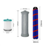 Accessori per aspirapolvere Tineco A10 / A11 / S11 / S12, Prefilter, Rear Filter, Roller Brush