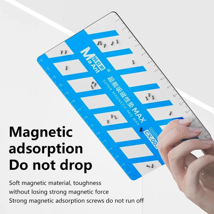 Cuscinetto magnetico per viti, ad assorbimento magnetico ad alta temperatura, per lo stoccaggio di viti e componenti., XC-003
