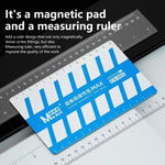 Cuscinetto magnetico per viti, ad assorbimento magnetico ad alta temperatura, per lo stoccaggio di viti e componenti., XC-003