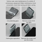 MaAnt MY-116 - Dispositivo fisso magnetico a doppia lama per la riparazione di cellulari, rimozione dello schermo, spatola e sgrassatura., MY-116