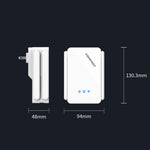 COMFAST CF-XR185 V2 AX3000 WiFi 6 Extender Dual Band Gigabit Wireless Repeater, EU Plug, US Plug, UK Plug, AU Plug
